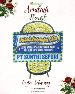 Papan Bunga Duka di Kampar Kiri Tengah
