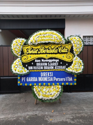 Papan Bunga Duka di Kampar Kiri Tengah